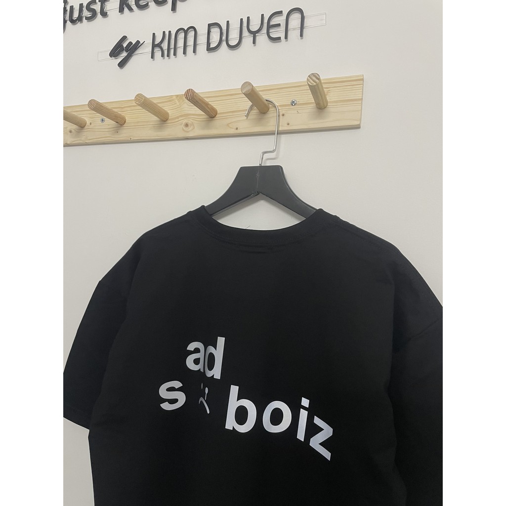 [HÀNG XỊN] Áo Thun chữ Phản Quang Sadboiz. Form Rộng Unisex Nam Nữ 38-75kg [Video + Ảnh Thật]
