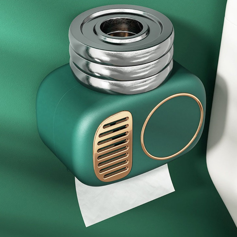 Nev 360 Độ° Giá Đỡ Cuộn Giấy Vệ Sinh Chống Nước Tiện Lợi