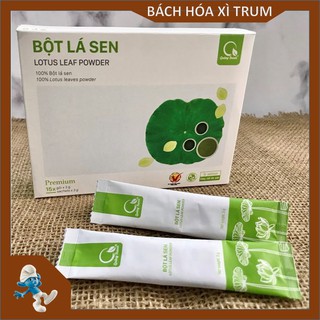 Bột Lá Sen Sấy Lạnh Nguyên Chất Quảng Thanh - Hộp 15gói loại 3g