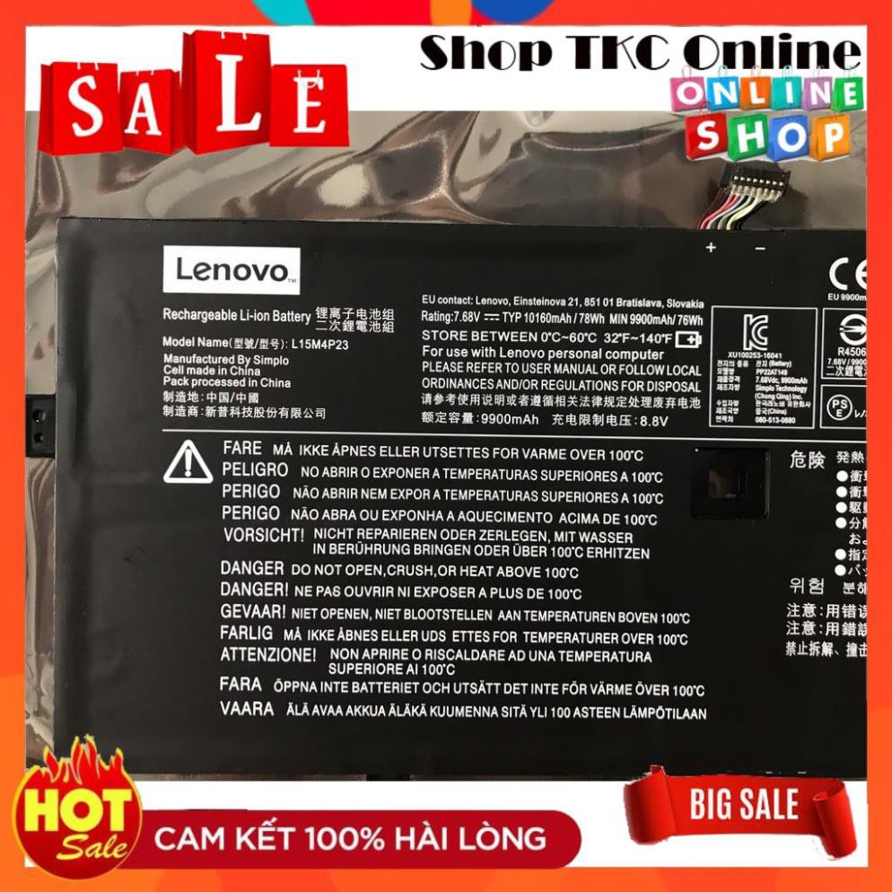 ⚡ Pin Lenovo (Original)78Wh Yoga 910 910-13IKB 5B10L22508 L15M4P23 Battery