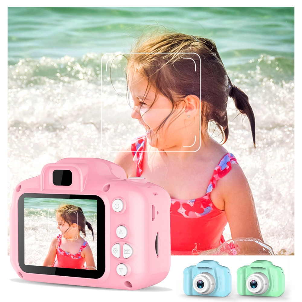 Máy ảnh kỹ thuật số Mini màn hình HD 2 Inch dễ thương cho bé