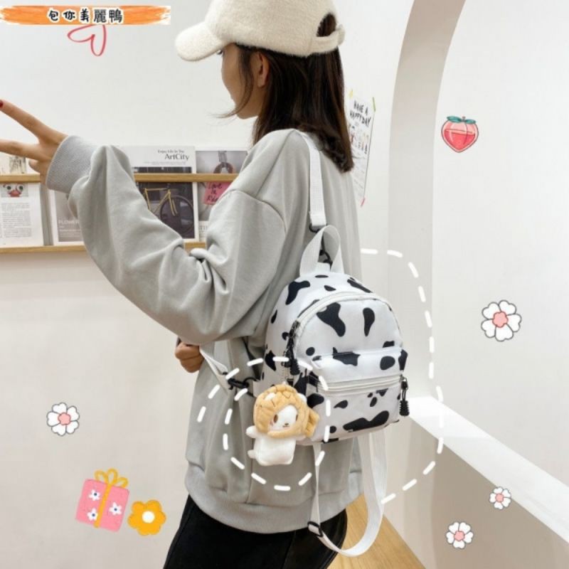 Balo mini da bóng bò sữa