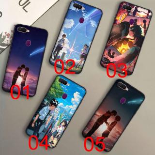 Ốp điện thoại silicon dẻo họa tiết hoạt hình Your Name cho OPPO A37 A7 A5S AX5s AX7 A77 F3 Neo 9