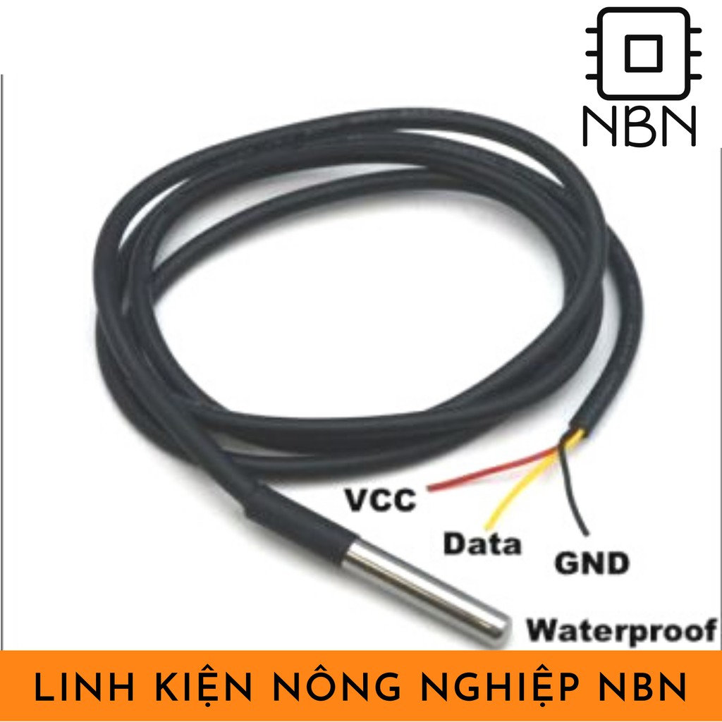 Cảm biến nhiệt độ dây DS18B20
