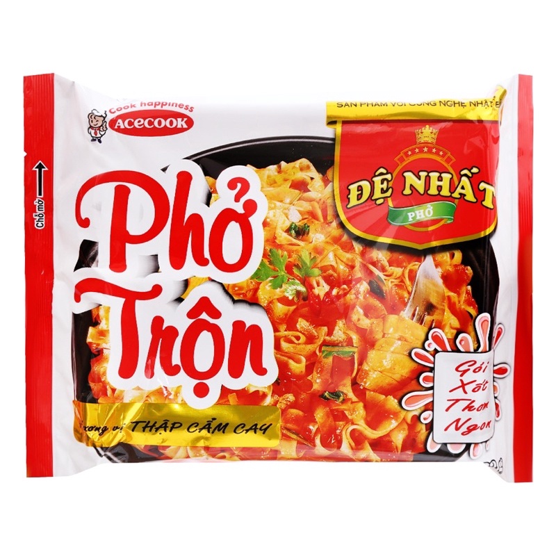 Phở Trộn Đệ Nhất Hương Vị Thập Cẩm Cay 82gr / Bò 84gr  / Gói