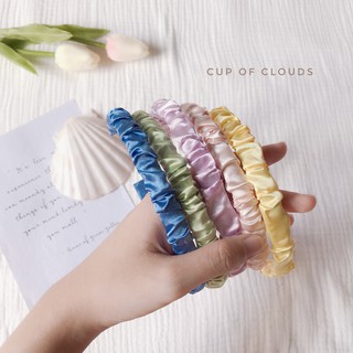 Băng đô cài tóc bọc vải