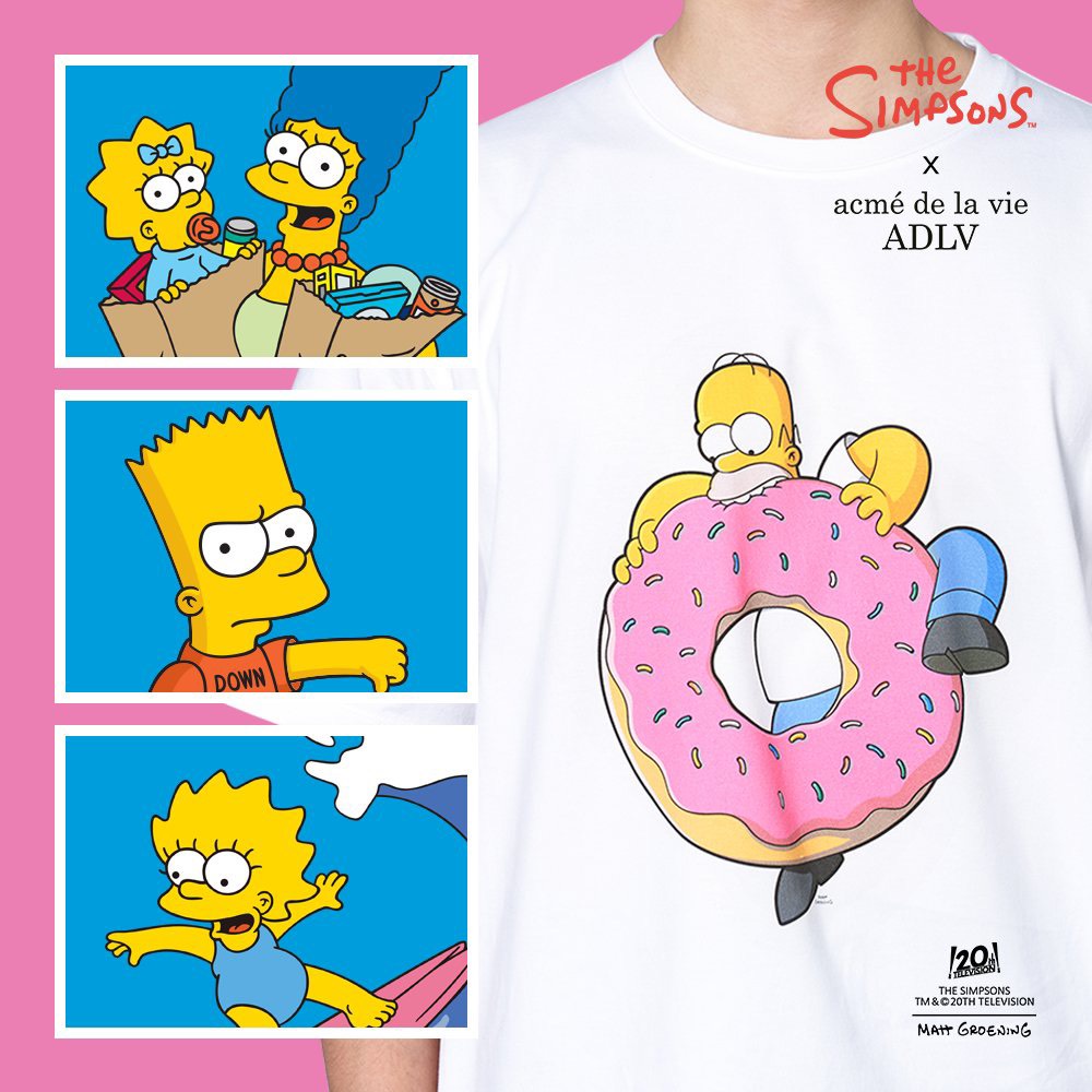 ⚡️ Áo thun ADLV Simpson Donut  ⚡️
