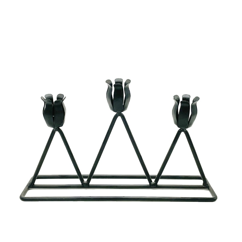 Chân Nến Bằng Kim Loại Phong Cách Bắc Âu Cổ Điển Dùng Để Trang Trí Bàn Tiệc Cưới