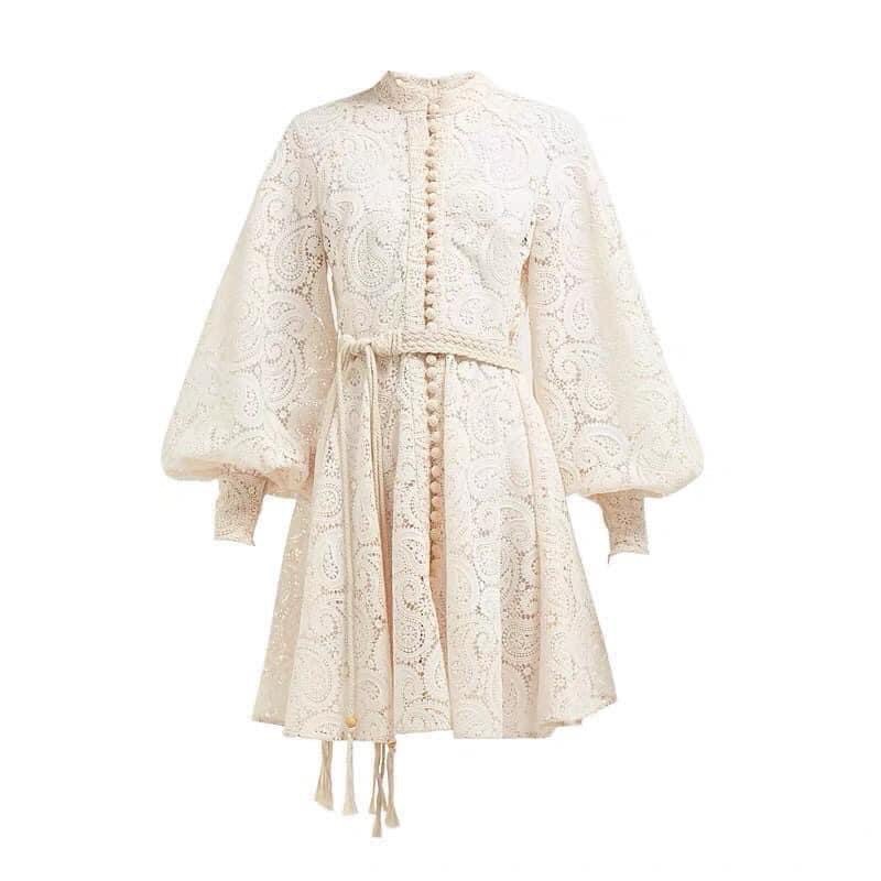 Đầm ren tiểu thư