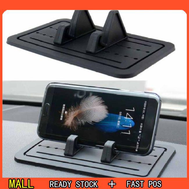 Giá đỡ điện thoại silicon chống trượt trên xe hơi