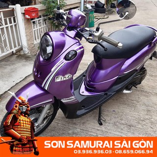 1142 MÀU TÍM ĐẬM/ SƠN PHUN XE MÁY KUROBUSHI/ SAMURAI