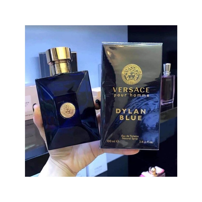 Nước hoa nam versace Pour homme.Nước hoa nam versace Eros,Nước hoa nam versace DYLAN BLUE EAU 100ml, hàng chính hãng