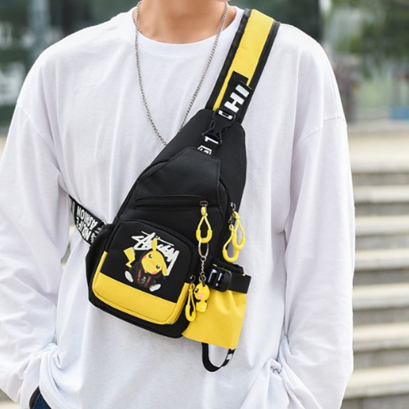 túi đeo chéo pikachu thời trang nam và nữ