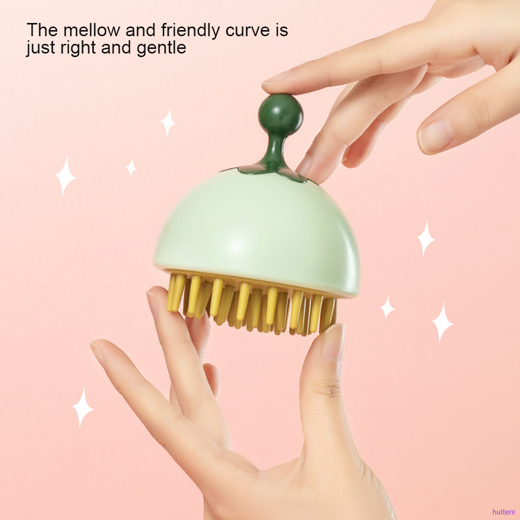 (Hàng Mới Về) Bàn Chải Nhựa Mát Xa Da Đầu Tiện Dụng | BigBuy360 - bigbuy360.vn
