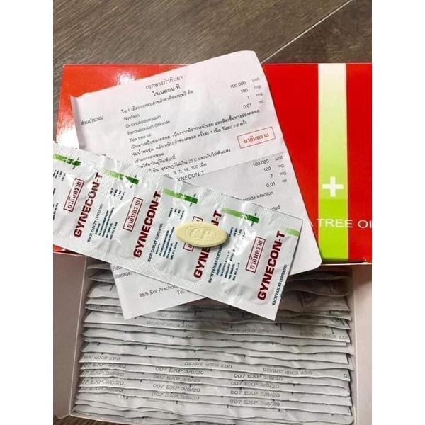 Pk Thái Gynecon-T vỉ 5 viên ( mua 5 vỉ tặng thêm 1 vỉ)