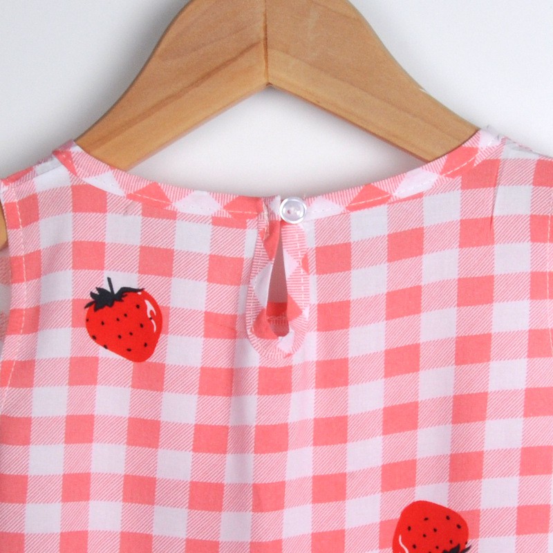 Floral Cute Cotton Baby Dress Girl Dress Kids Skirts Baby Clothing Đầm Công Chúa Đáng Yêu Cho Bé Gái 1-6 Tuổi