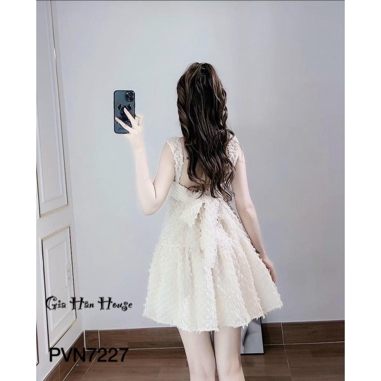 (Free Ship) Đầm Xô Hột Có Mút Có Lót Hở Lưng Siêu Hot Cho Các Chị Em UP Valetina Shop
