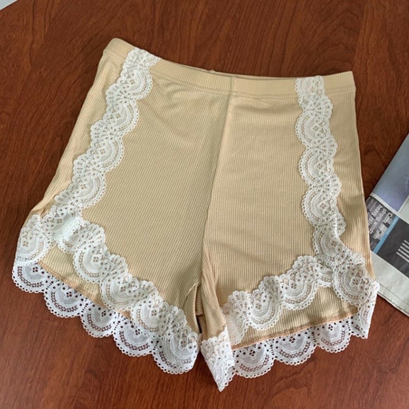 Có size M/L- Quần đùi mặc váy phối ren mềm mại M45