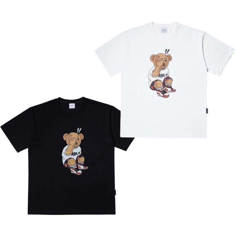 ADLV Áo Thun Tay Ngắn Dáng Rộng Vải Cotton In Họa Tiết Thời Trang Cho Cặp Đôi X50 #