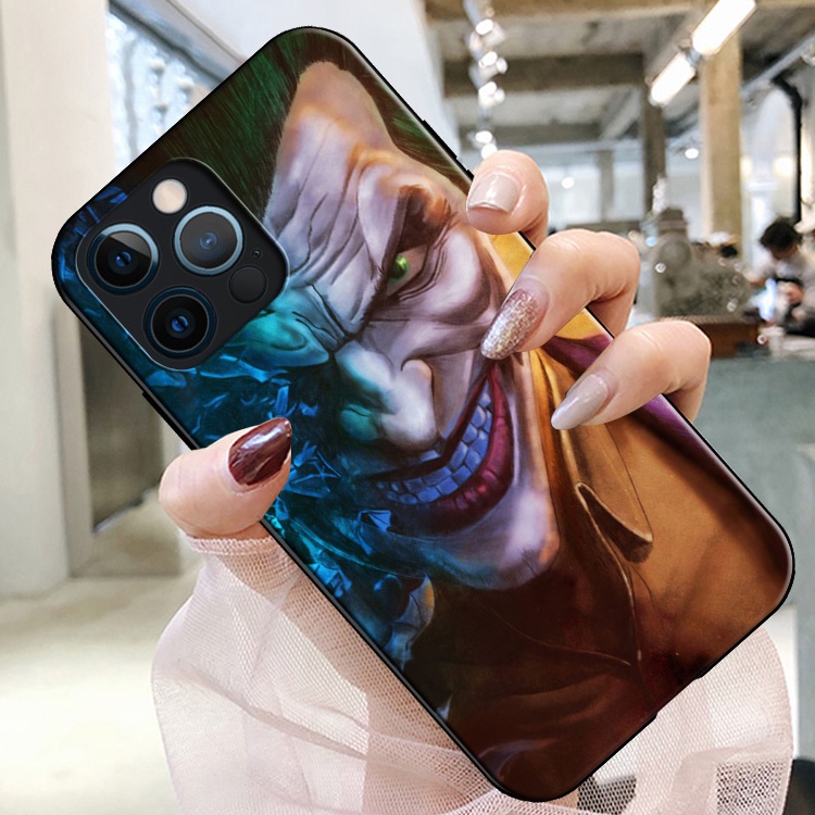 Ốp Điện Thoại Mềm In Hình Joker WR59 Cho iPhone 7 8 7 + 8 + 6 + 6S + XR XS Max 5 5s Mới