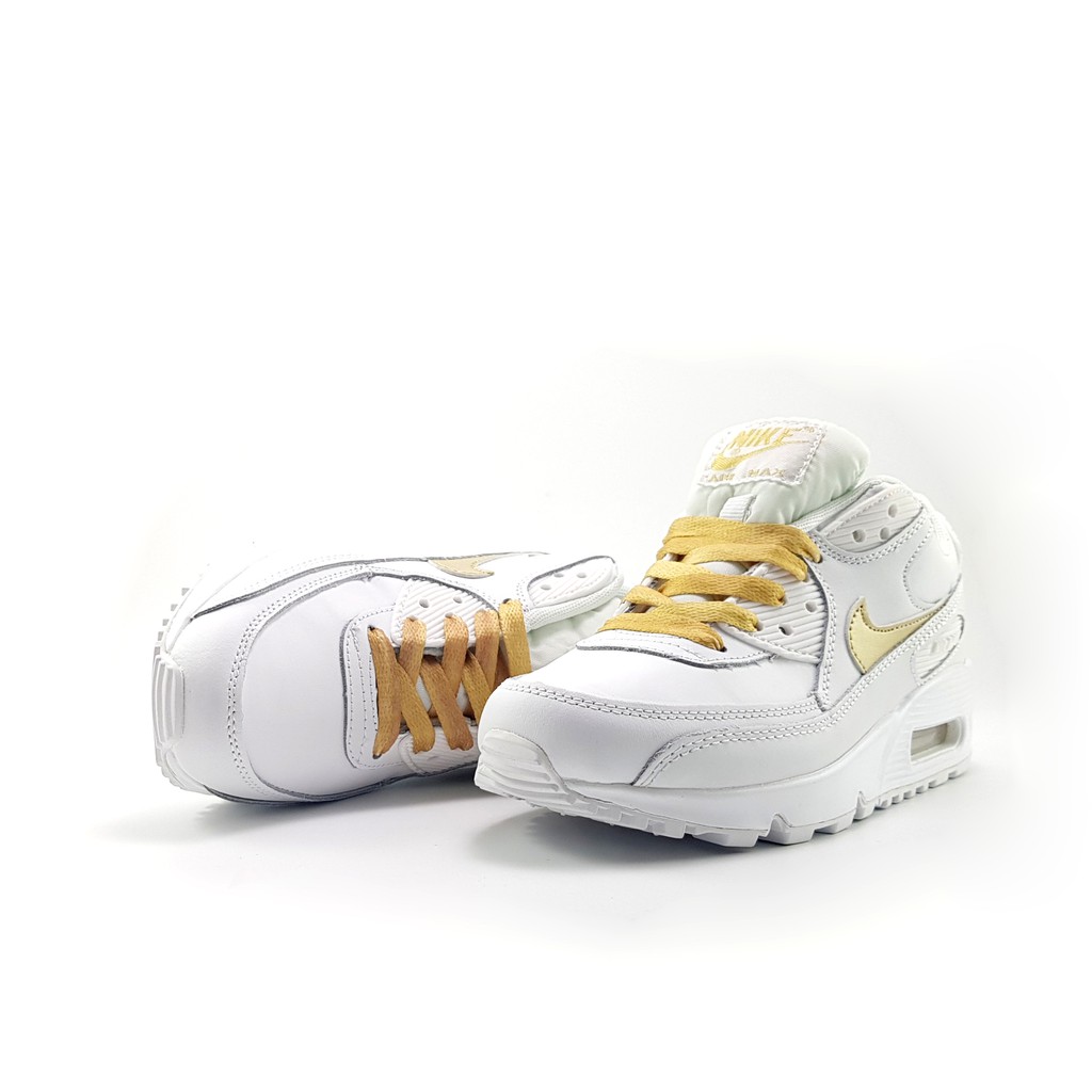 Giày thể thao - Sneaker đệm khí - air max 90 White Gold