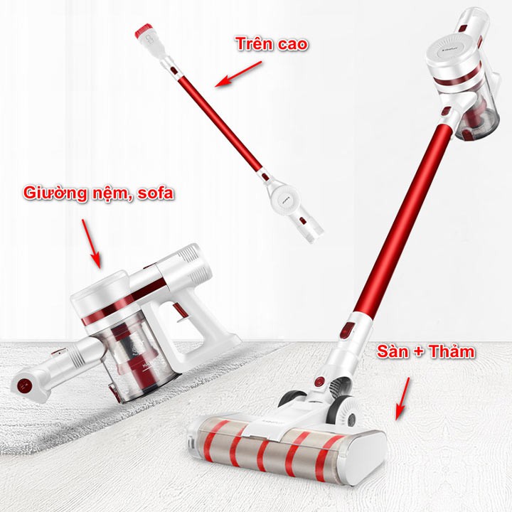 Máy Hút Bụi Không Dây Cầm Tay K20 MAX Lực Hút Siêu Mạnh 23000PA | BigBuy360 - bigbuy360.vn