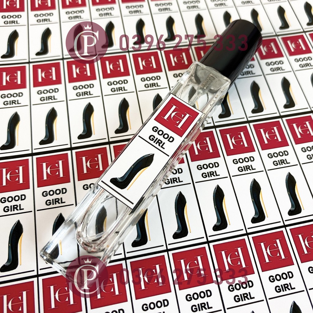 40 tem dán lọ chiết nước hoa - Decal bóc dính