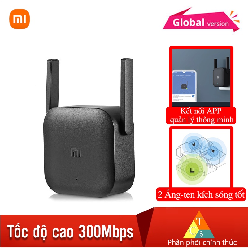 Thiết bị kích sóng Wifi Xiaomi Repeater Pro