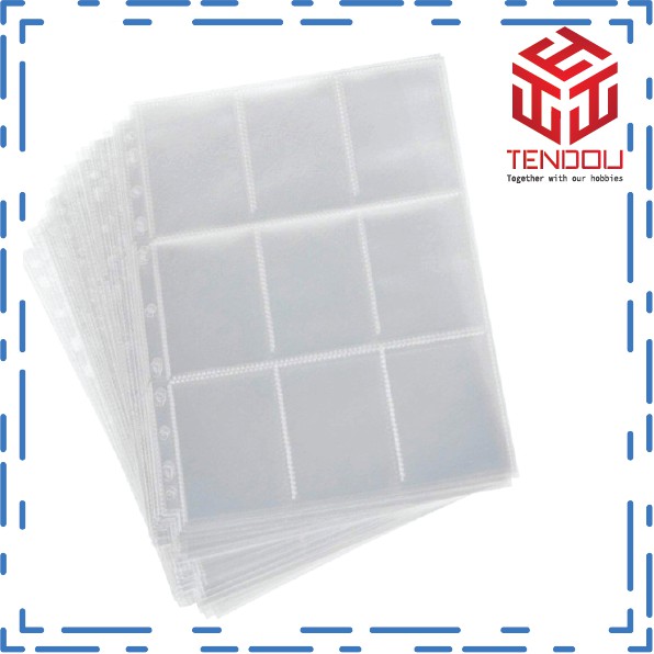 Sheet 9 Ô Dùng Bảo Quản Card Kamen Rider Yugioh Pokemon