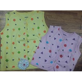 THANH LÝ - Dokma- áo gile cotton 2 lớp size 6m, 24m