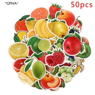 Set 50 Miếng Dán Hình Trái Cây Trang Trí Tủ Lạnh