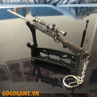 Combo Mô Hình Thép M24 - Tặng Kệ Trưng Bầy (Pubg 12CM)