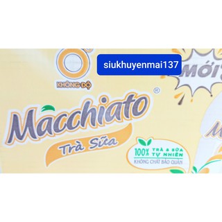 Trà sữa macchiato Không Độ 268ml thùng 24 chai