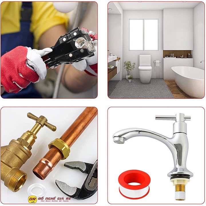 Cờ Lê Đa Năng Vặn Dây Cấp Nước Dụng Cụ Tháo Sửa Vòi ống nước Phiên Bản Mới( phiên bảo 18 in 1 )