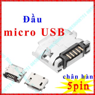 Đầu micro usb 5pin tự hàn