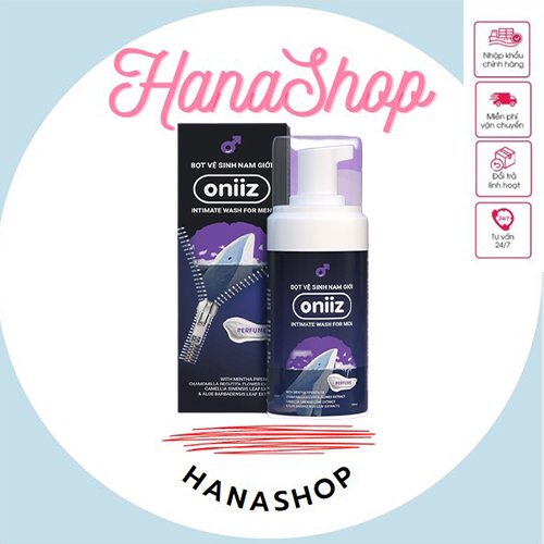 Bọt vệ sinh nam giới Oniiz, Dung dịch vệ sinh nam tạo bọt perfume (hương nước hoa)