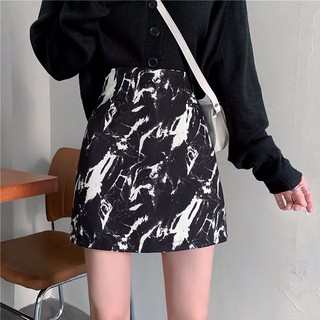 {order bigsize,S-5xl}Chân váy vân đá dáng chữ A hot hit