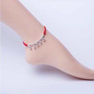 ( 24 Mẫu ) Lắc chân sợi chỉ đỏ may mắn