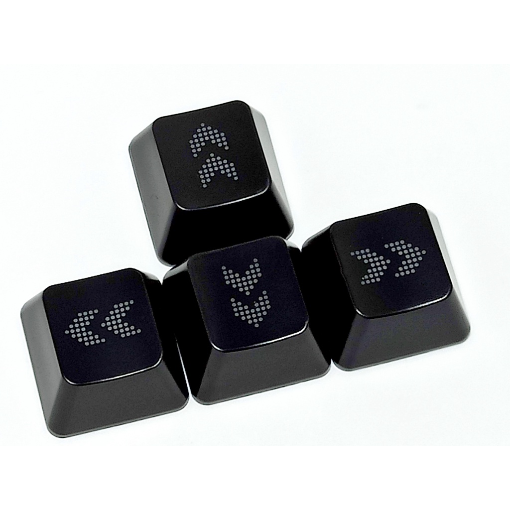 Bộ Nút Bàn Phím Cơ OEM Bằng ABS Hình Mũi Tên Và Cà Rốt Có Đèn Nền