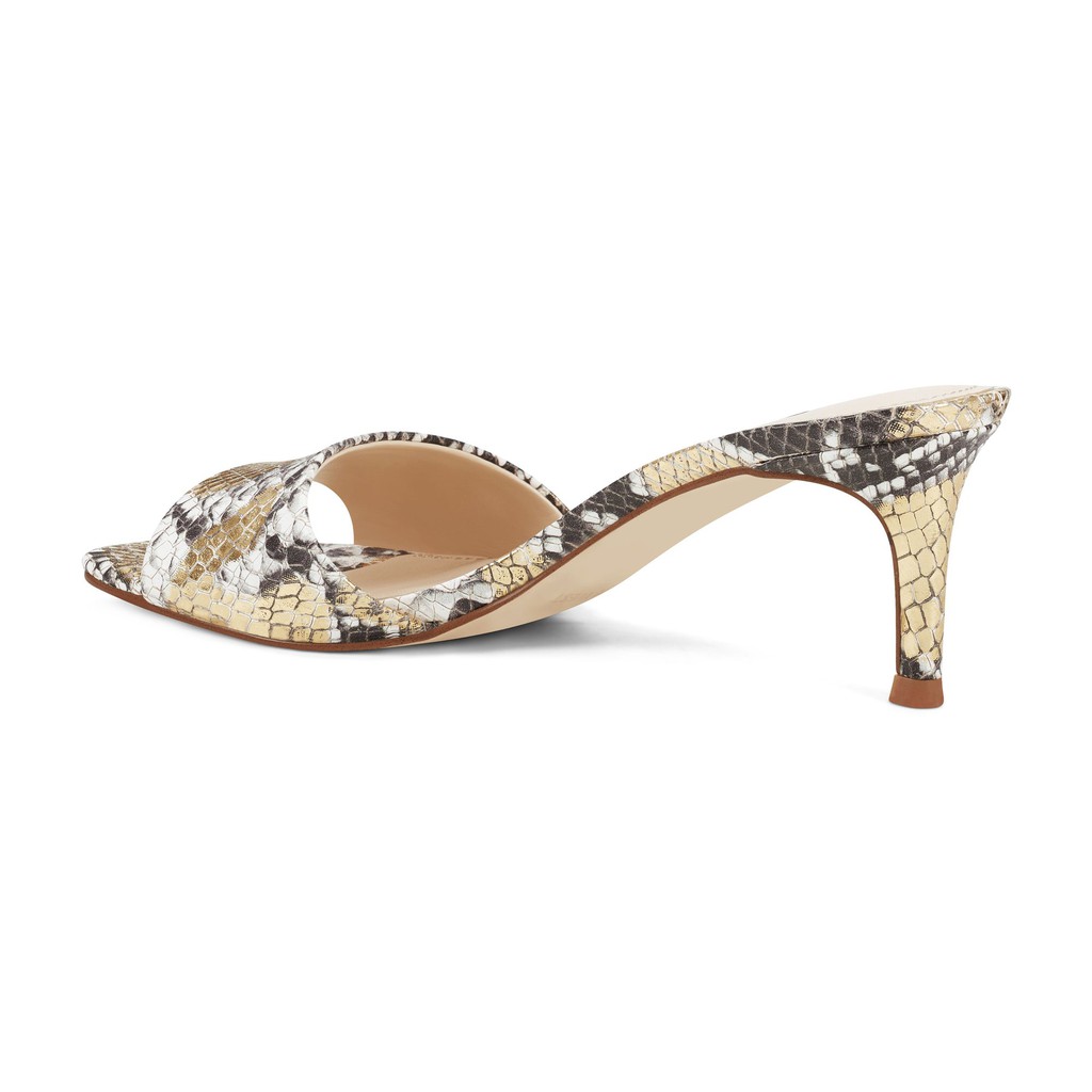 [Mã FASHIONMALLT4 giảm 15% đơn 150k] Dép cao gót nữ sang trọng NINE WEST wnMARINA