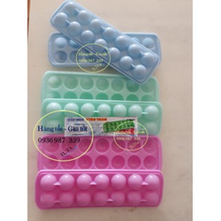 Combo 3 khuôn 1 cặp 2 cái khay đá , khuôn rau câu, khuôn thạch viên tròn