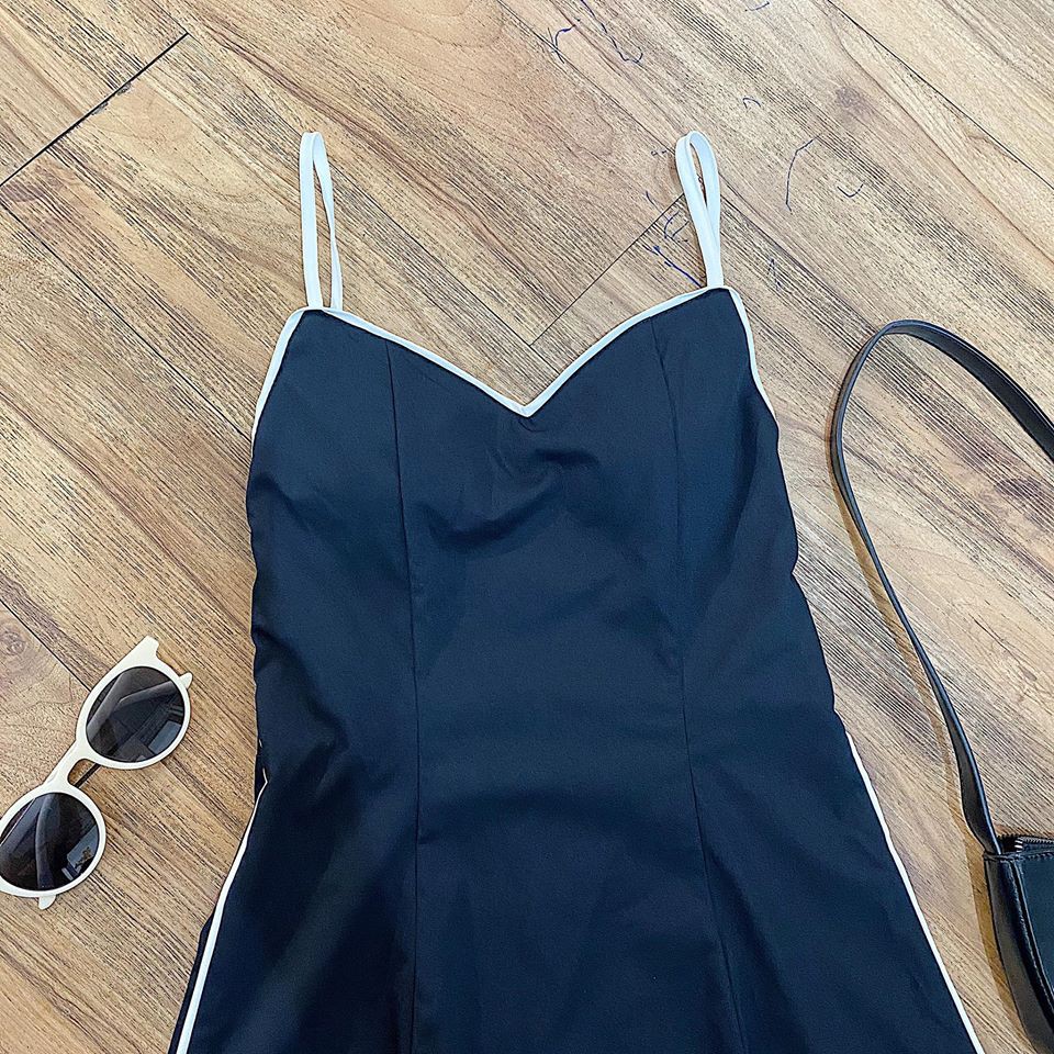 [ẢNH THẬT TRÃI SÀN] ĐẦM DÂY HỞ LƯNG SANG CHẢNH - ORGAN MINI DRESS | BigBuy360 - bigbuy360.vn