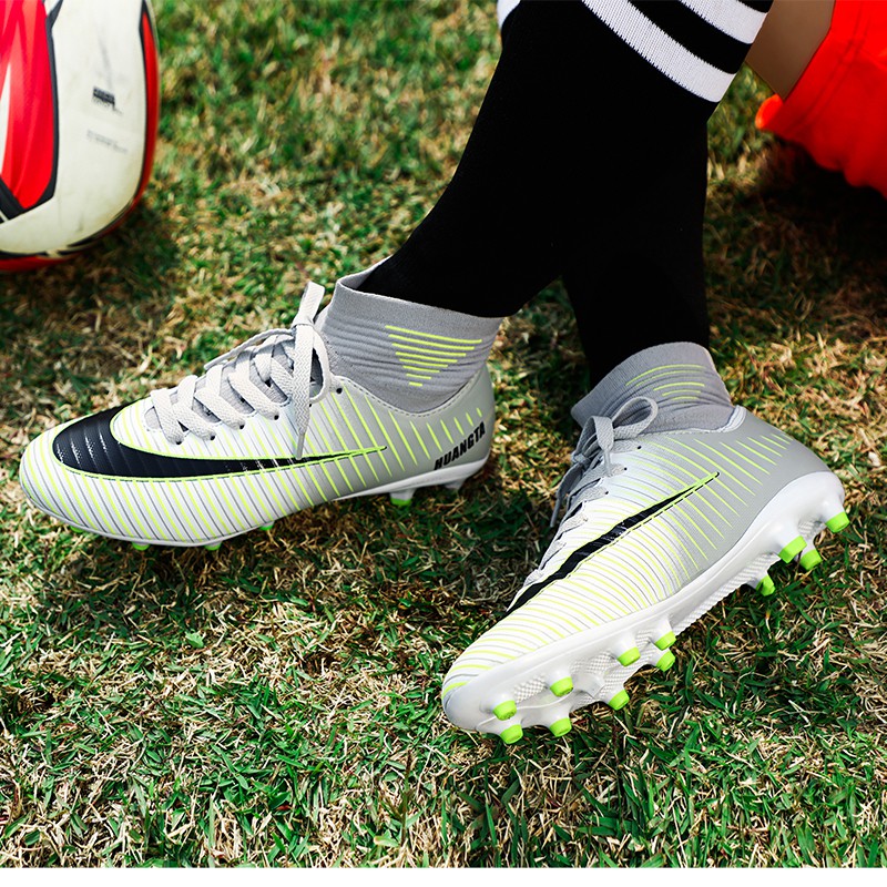Giày bóng đá Giày thể thao ngoài trời Turf Futsal Giày dài Giày nam Giày bóng đá Giày bóng đá Giày thể thao cho nữ