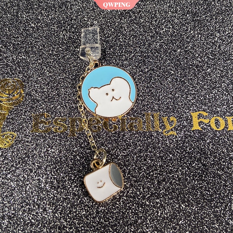 Nút chống bụi cho cổng sạc Apple USB Type-C hình búp bê dễ thương