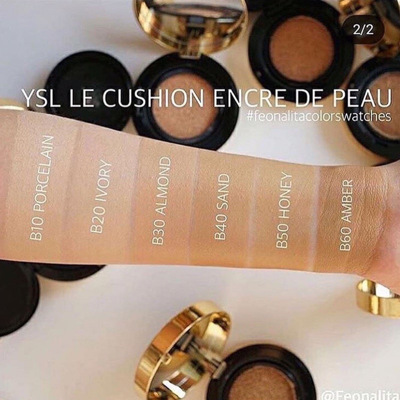 Phấn nước Ysl Cushion Endre De Peau Limited Vỏ da | BigBuy360 - bigbuy360.vn
