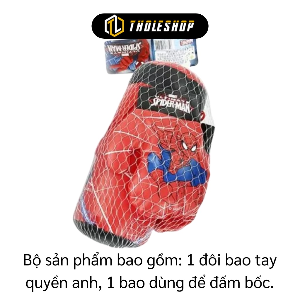 Đồ Chơi Boxing - Bao Bố, Găng Tay Đâm Bốc Họa Tiết Hoạt Hình Cho Bé Tập Thể Dục 4584