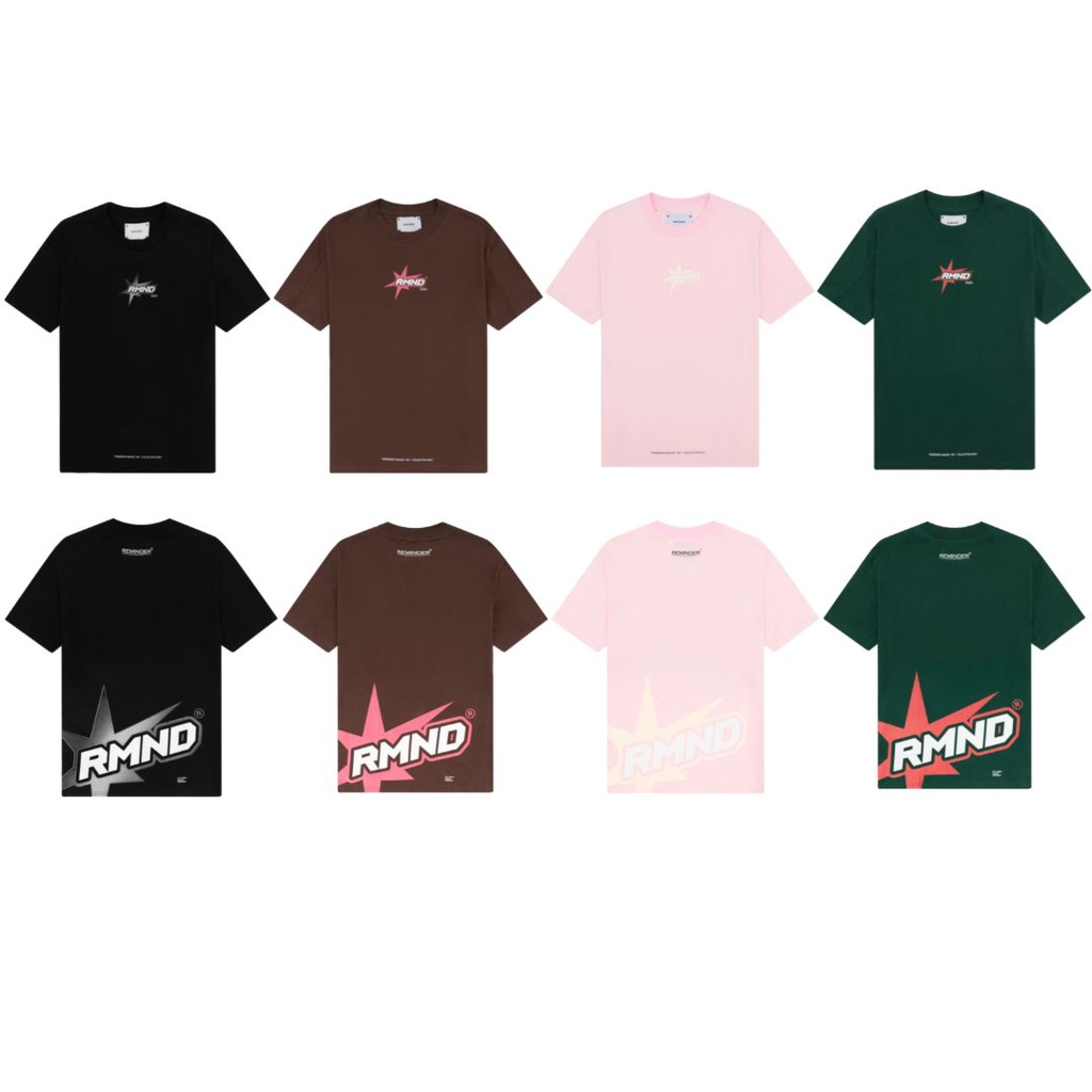 ÁO THUN REMINDER BASIC LOGO Y2K - 4 MÀU