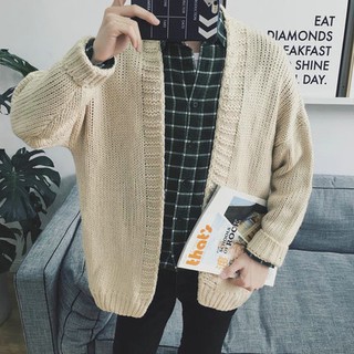 [ORDER] Áo khoác len nam ấm không nút