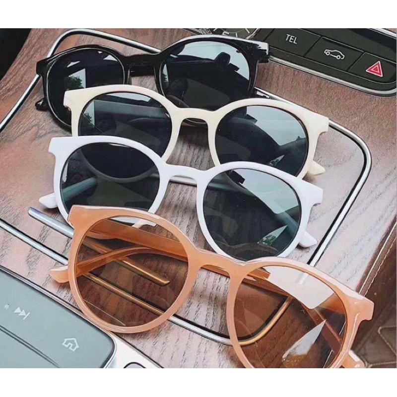 Kính Mát Gọn Tròn Chống Tia UV Nhiều Màu Sắc Phong Cách Hàn Quốc Phụ Kiện Thời Trang Dành Cho Nam Và Nữ