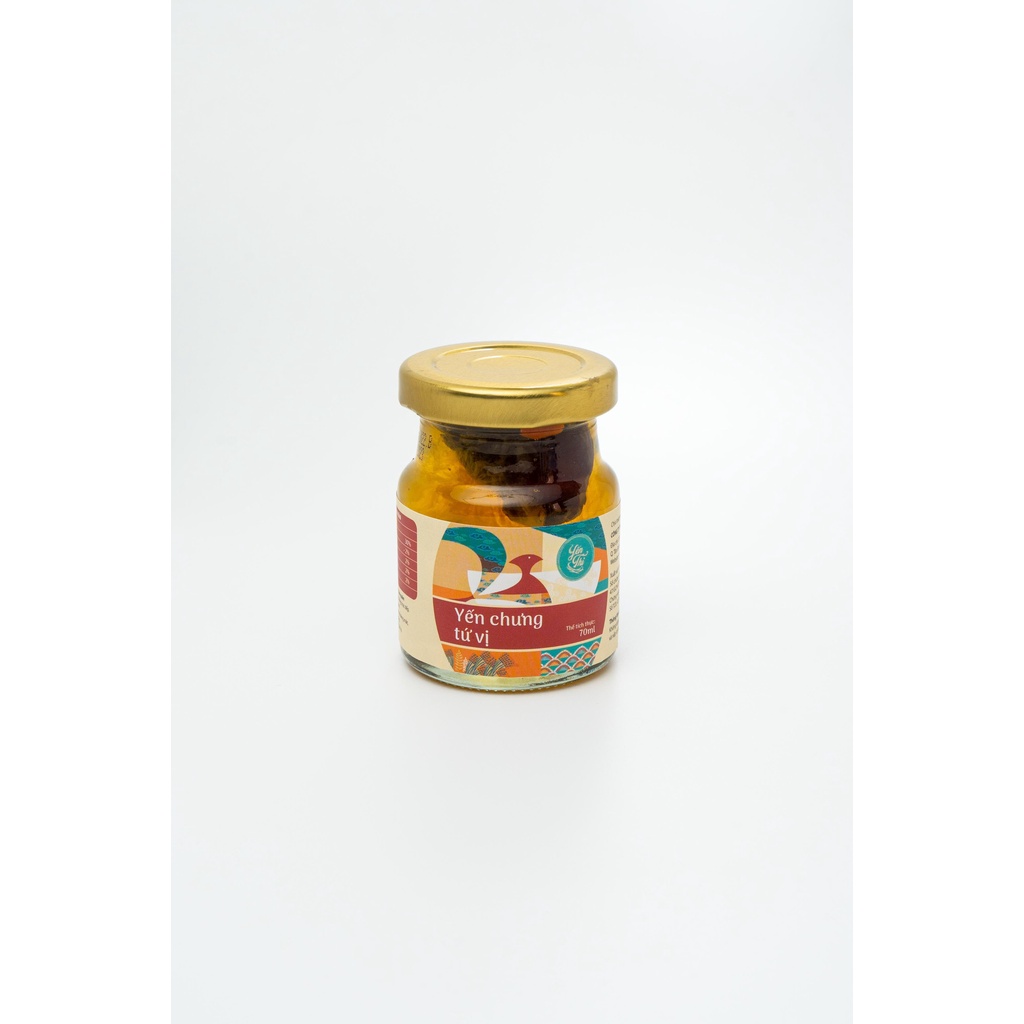 Yến Thị-Chưng Tứ vị- 6 Hũ Chưng Sẵn 30% Yến-70ml